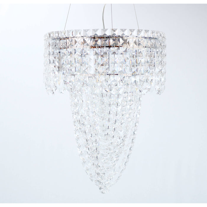Lámpara Colgante Cromo 6L E14 40W