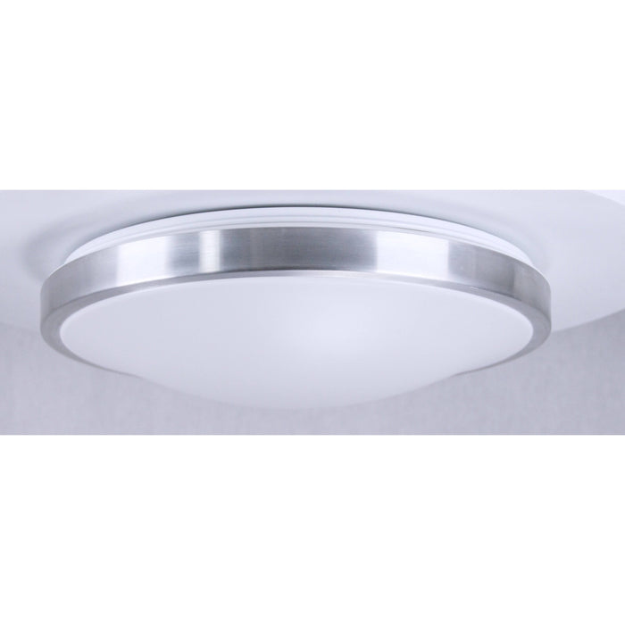 LAMP. TECHO ACAB. ALUMINIO 1L T5 40W 2700K (I/B)