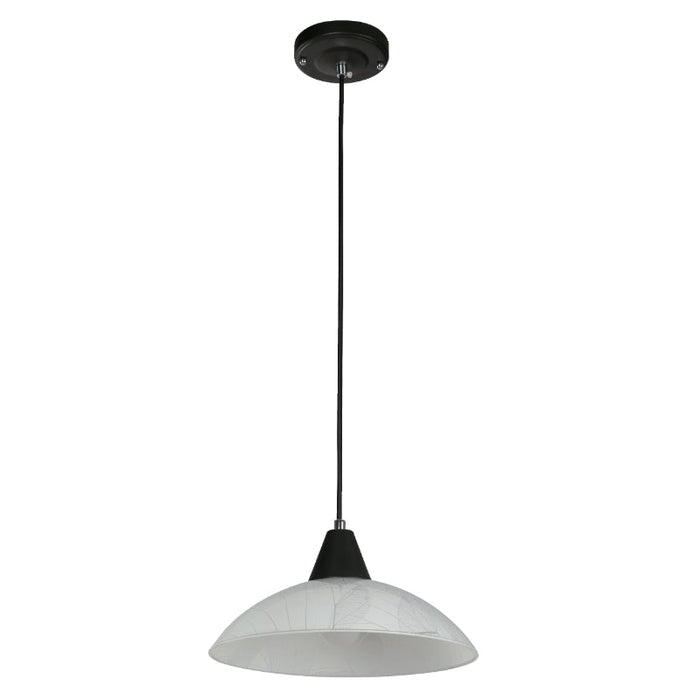 LAMP. TECHO NEGRO 1L E27 60W I/B LED