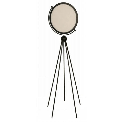 Lámpara Led Pie Negro 1L 24W 100-240V 4000K