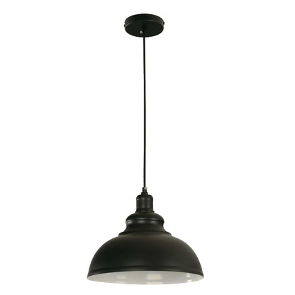 Lámpara Colgante Negro 1L E27 60W