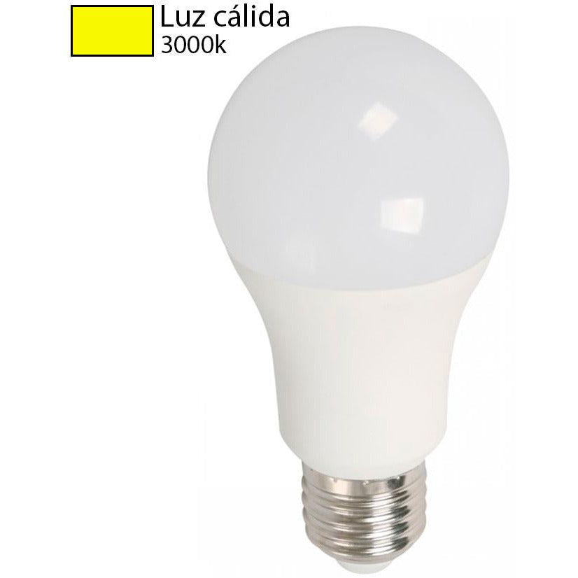 BOMBILLO LED A60 E27 15W 100-240V 3000K