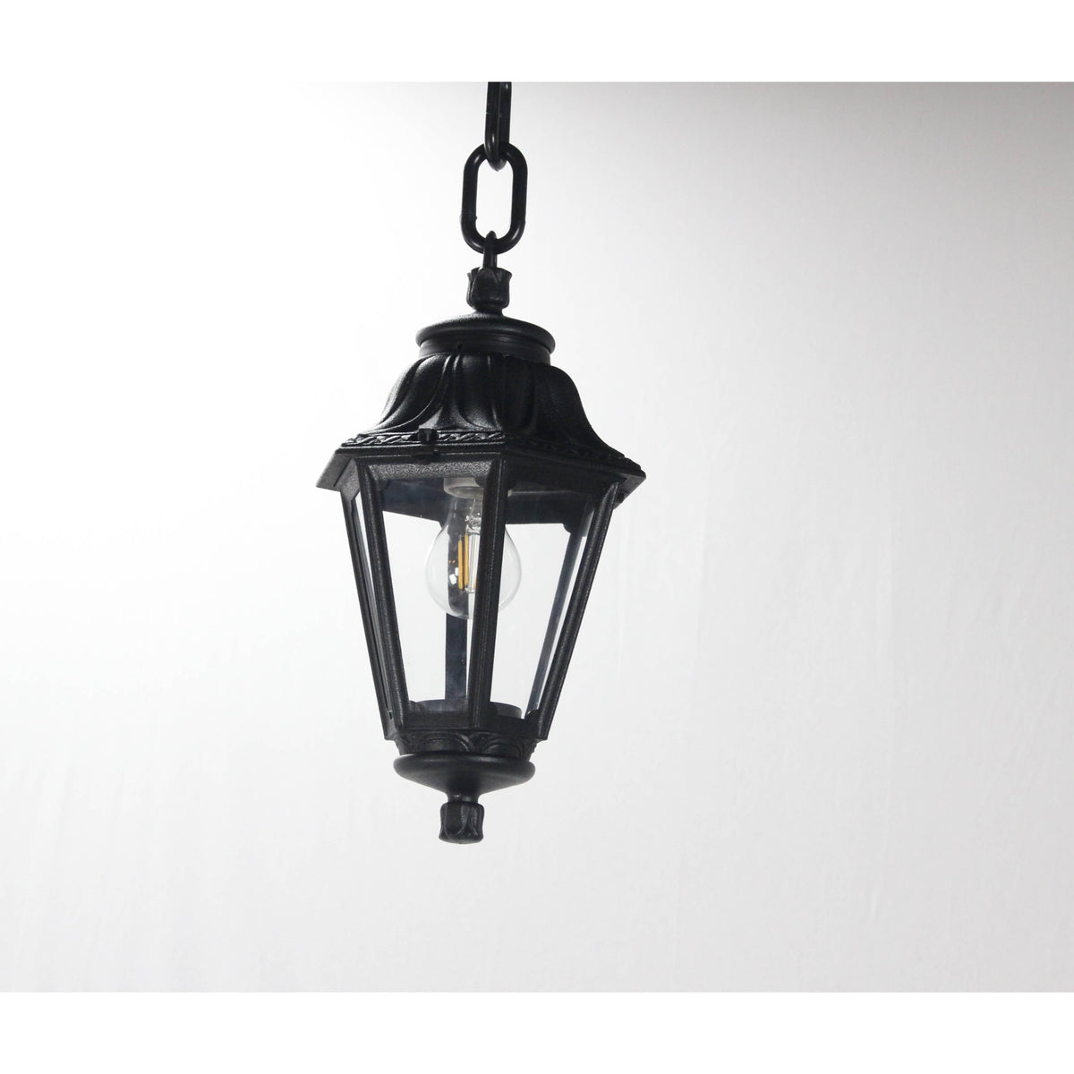 LAMP. EXT. COLGANTE SICHEM/ANNA NEGRO 1L E27 12W