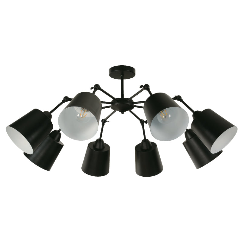 LAMP. TECHO NEGRO 8L E27 40W