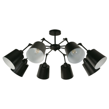LAMP. TECHO NEGRO 8L E27 40W