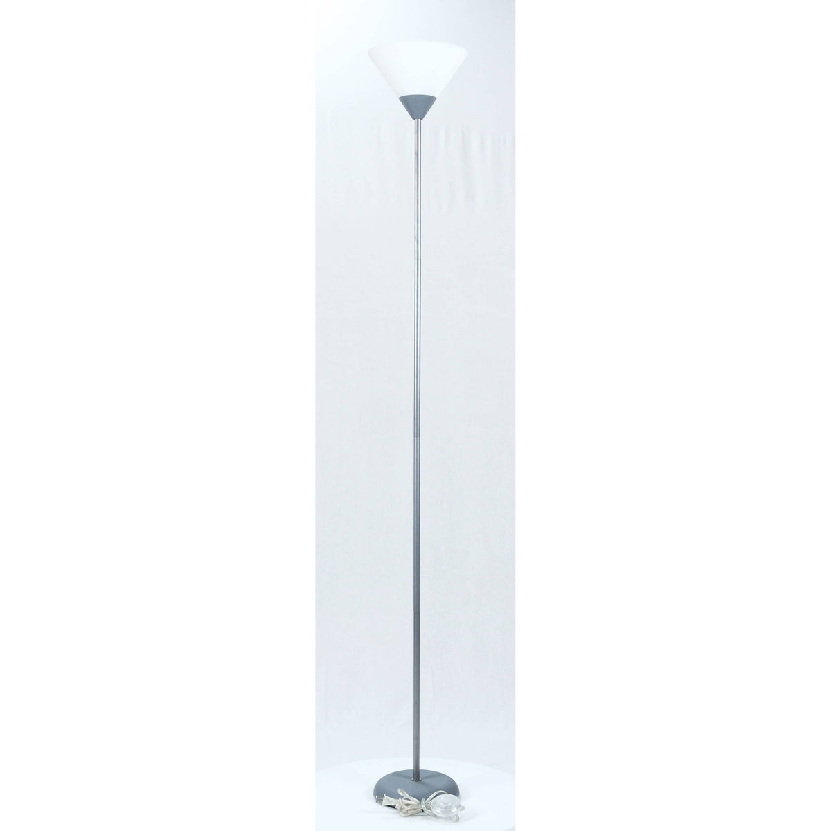 LAMP. PIE PLATEADO 1L E27 60W