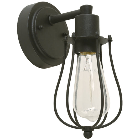 LAMP. PARED NEGRO 1L E27 40W