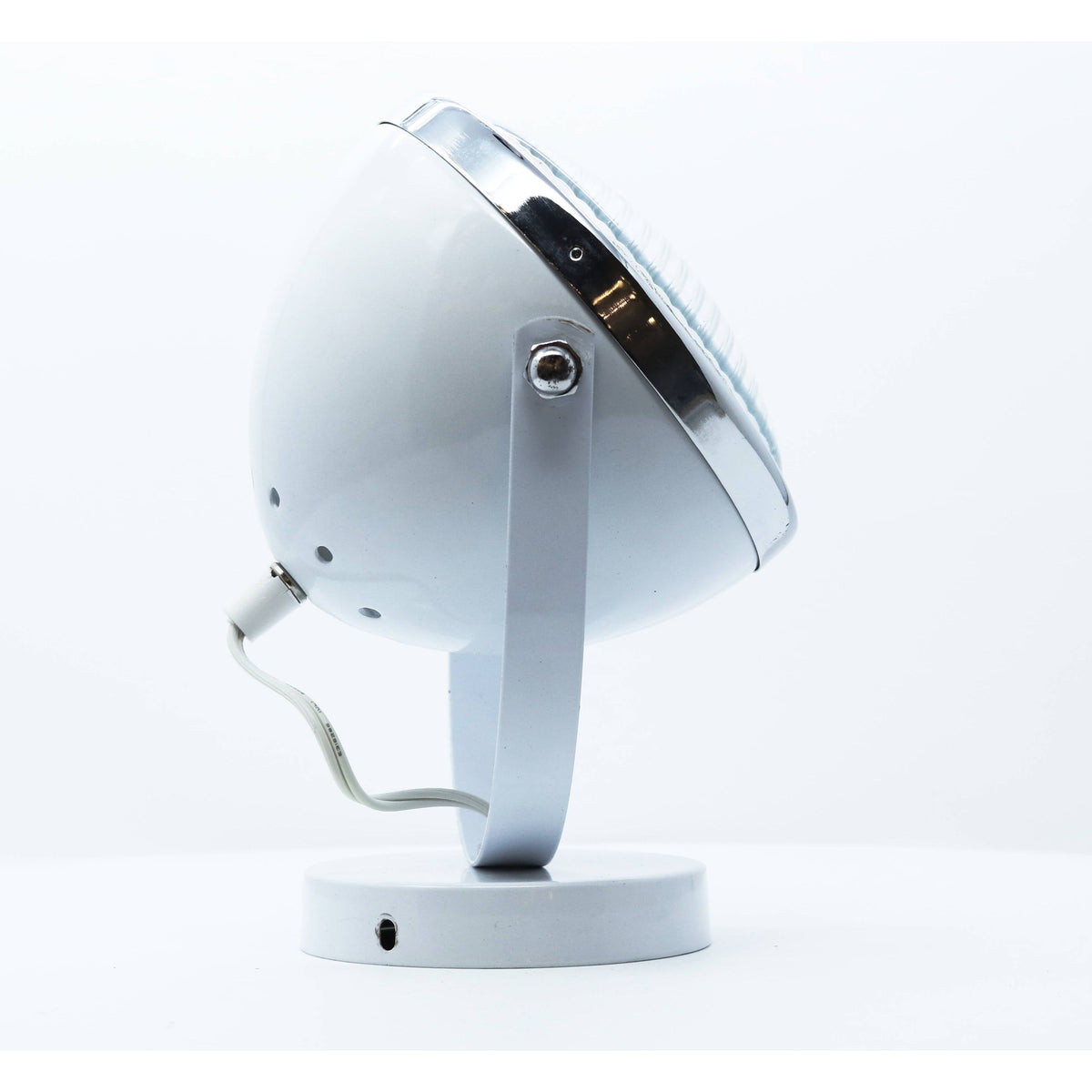LAMP. TECHO REFLECTORA BLANCO+CROMO 1L E27 40W