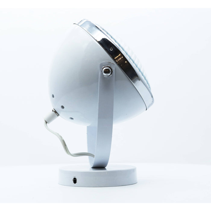 LAMP. TECHO REFLECTORA BLANCO+CROMO 1L E27 40W