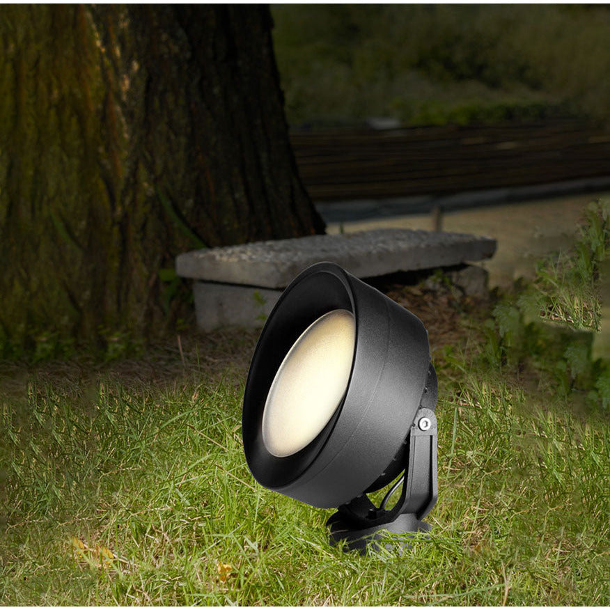 LAMP. EXT. ESTACA TOMMY NEGRO 1L GX53 10W CCT