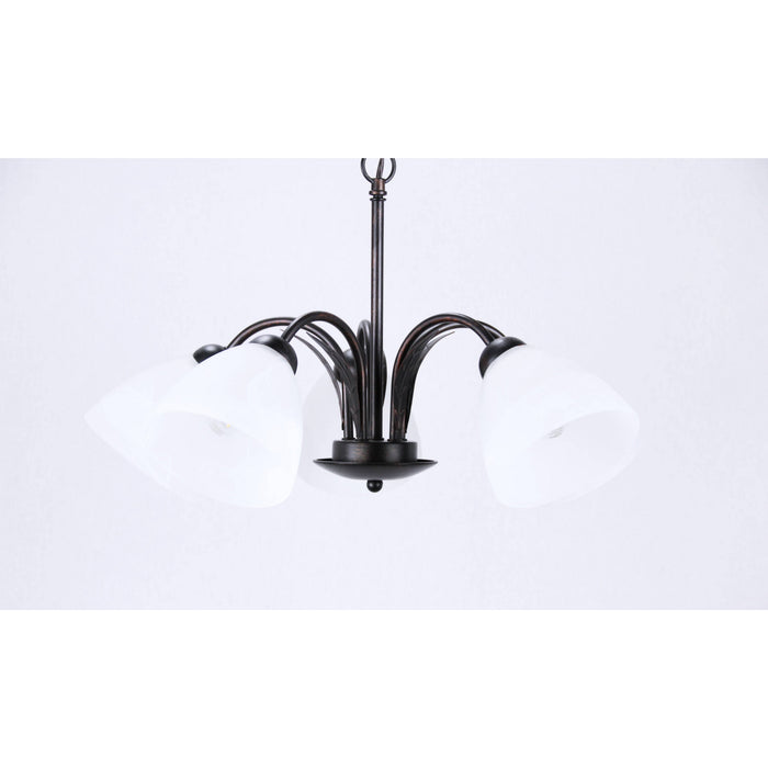 LAMP. TECHO NEGRO 5L E27 60W