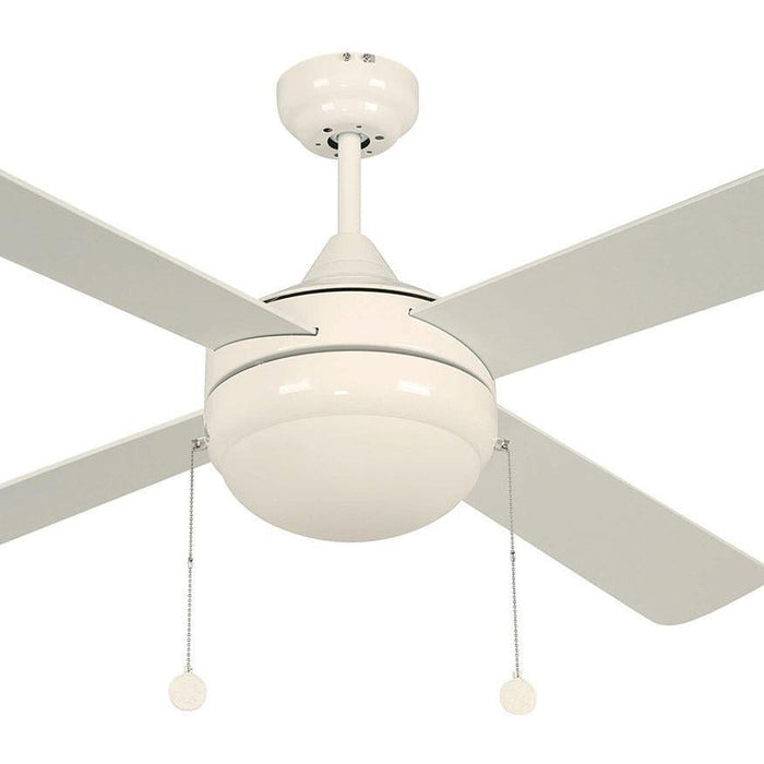 VENTILADOR DE TECHO 48" BLANCO 2L E27 40W