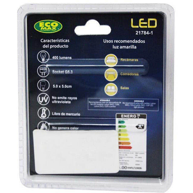 BOMBILLO LED MR16 G5.3 6W 120V 3000K ATENUABLE
