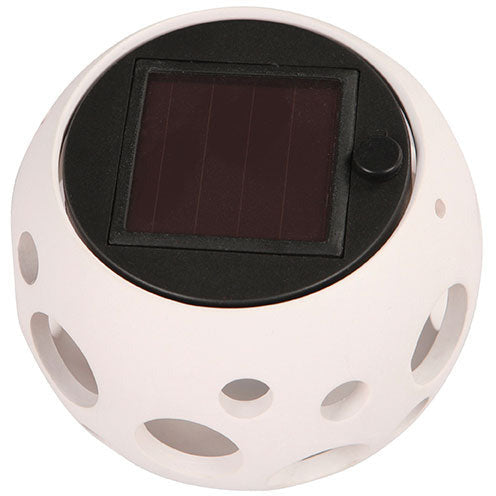LAMP. LED EXT. PISO SOLAR BLANCO 1L 0.06W 1.2V 6400K CON FOTOCELDA