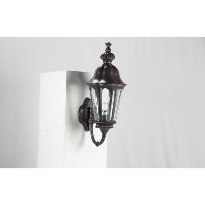 LAMP. EXT. PARED CHOCOLATE 1L E27 100W