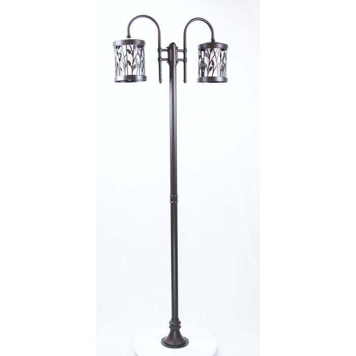 LAMP. EXT. POSTE CHOCOLATE 2L E27 60W