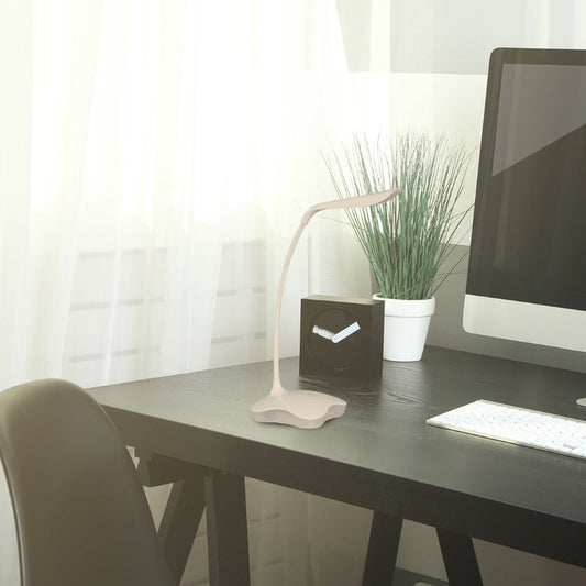 LAMP. LED ESCRITORIO BLANCO 1L 6W 5V 6500K (TOQUE, CON USB)