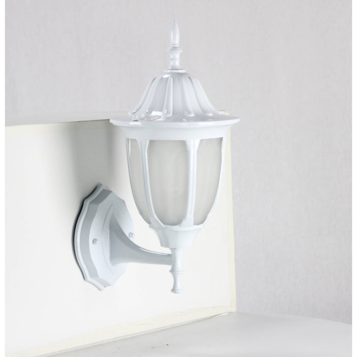 LAMP. EXT. PARED BLANCO 1L E27 60W