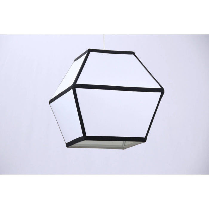LAMP. COLGANTE CROMO 1L E27 60W