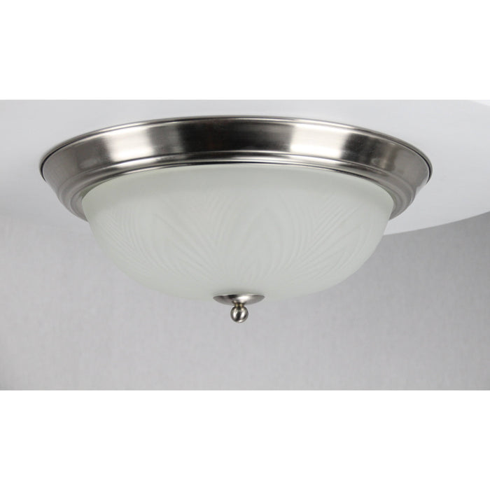 LAMP. TECHO BRONCE ANTIGUO 2L E27 60W
