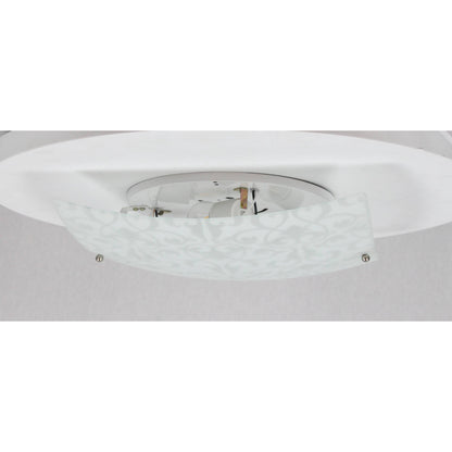 LAMP. TECHO NIQUEL SATINADO 1L E27 60W
