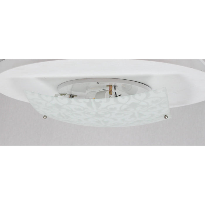 LAMP. TECHO NIQUEL SATINADO 1L E27 60W