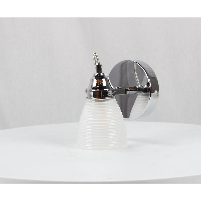 LAMP. TECHO REFLECTORA CROMO 1L E14 40W