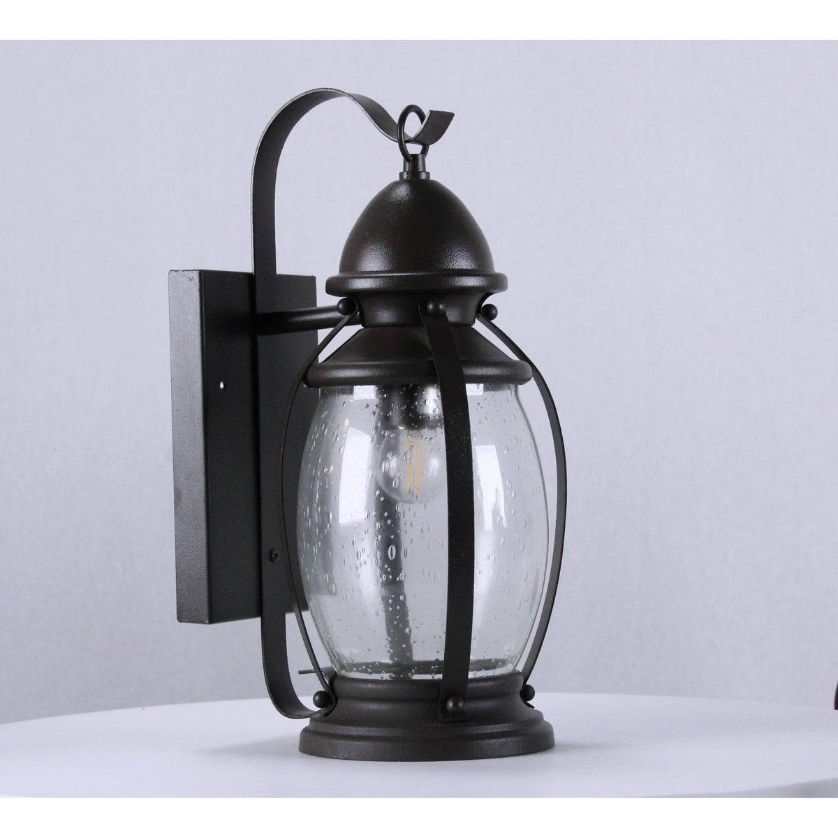 LAMP. EXT. PARED CHOCOLATE 1L E27 100W