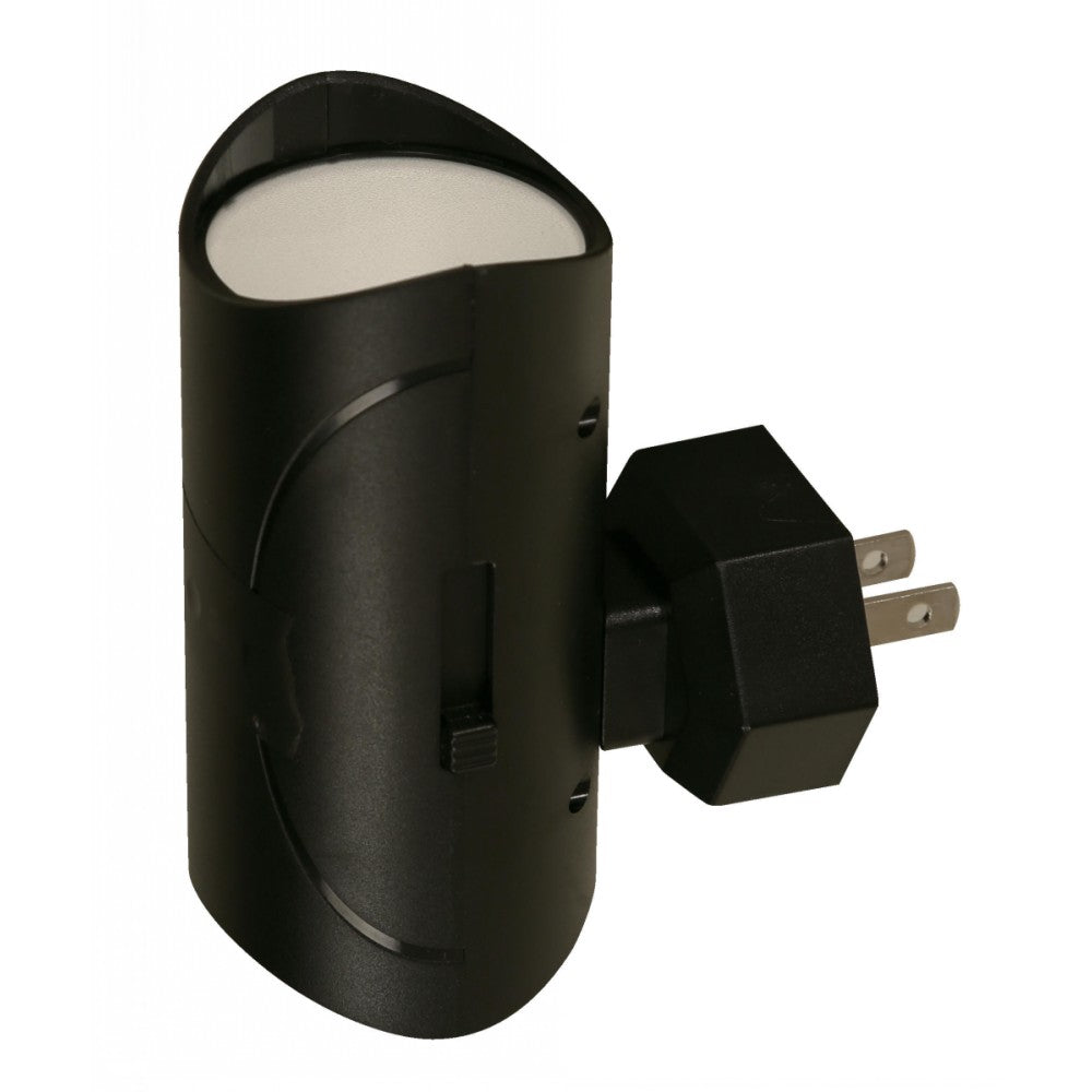 LAMP. LED DE NOCHE NEGRO 1.5W 100-240V 3000K CON SENSOR