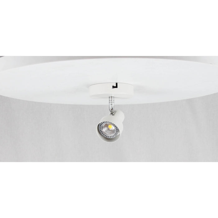 LAMP. TECHO REFLECTORA BLANCO 1L GZ10 50W