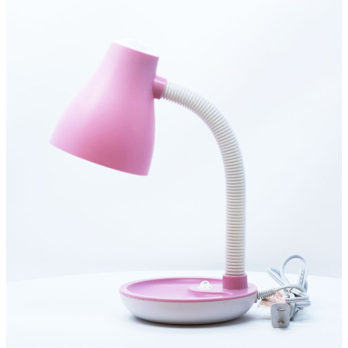 LAMP. ESCRITORIO ROSADO 1L E27 10W