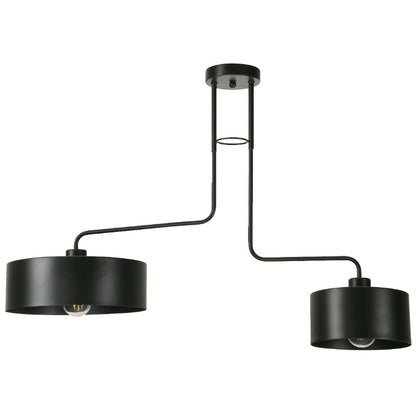 LAMP. TECHO NEGRO 2L E27 40W