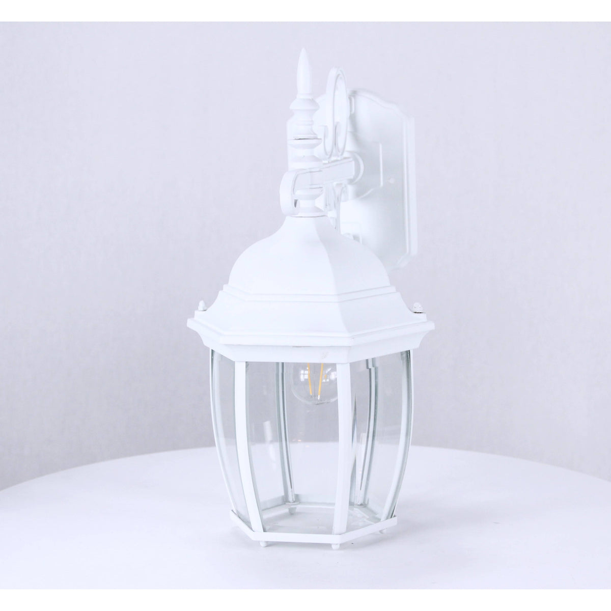 LAMP. EXT. PARED BLANCO 1L E27 100W