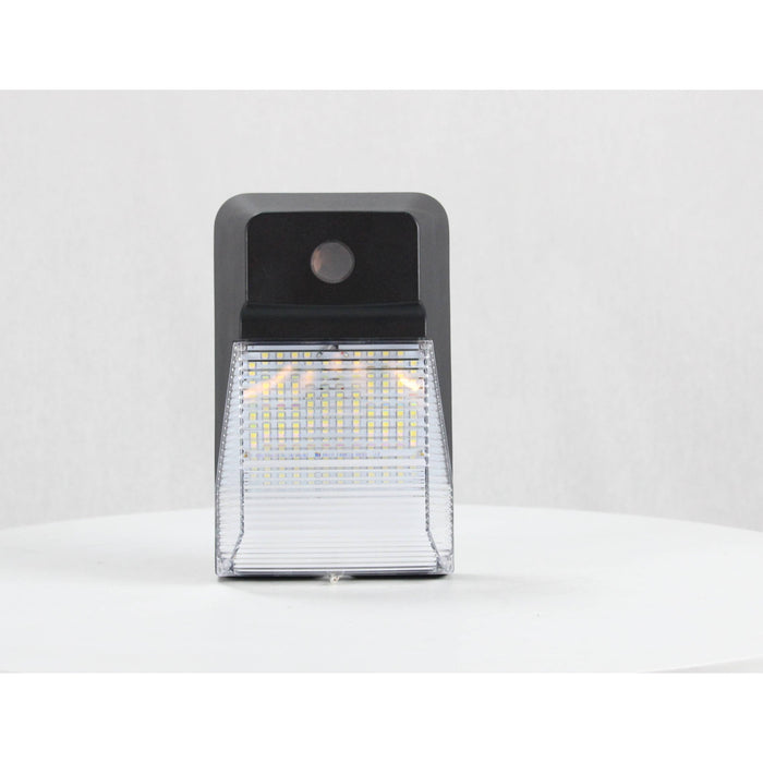 LAMP. LED EXT. PARED NEGRO 1L 20W 100-277V 5700K