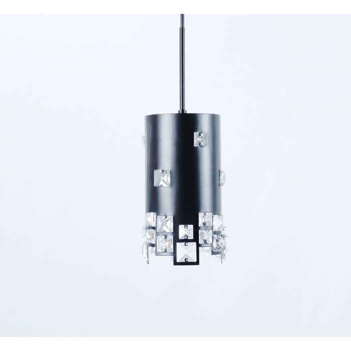 Lámpara Techo Negro 1L E27 60W N/B