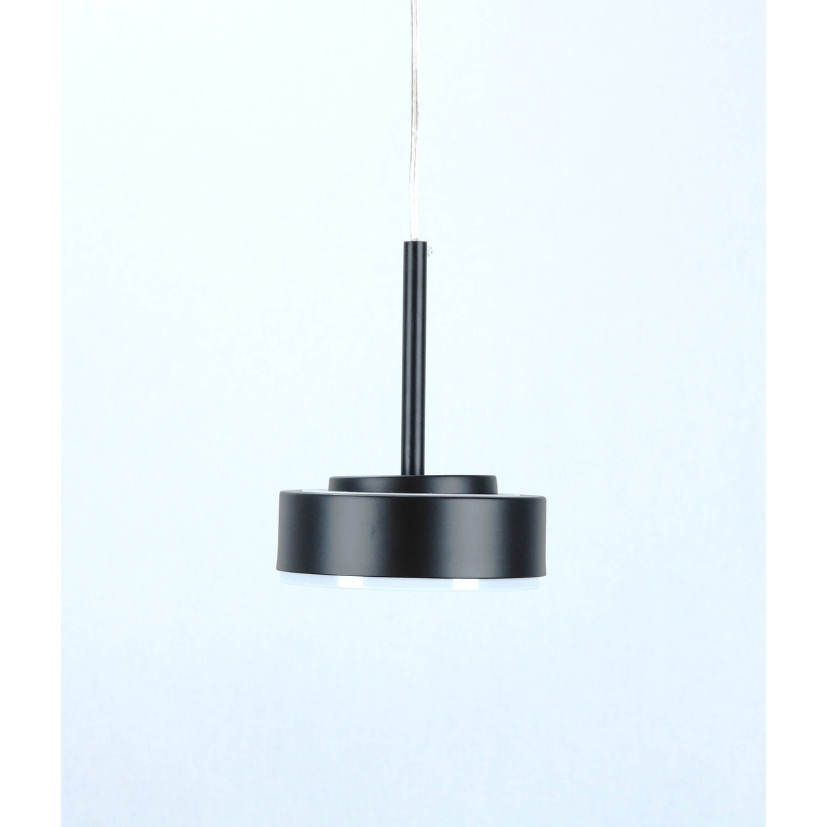 LAMP. LED COLGANTE NEGRO 6W 100-240V 3000K