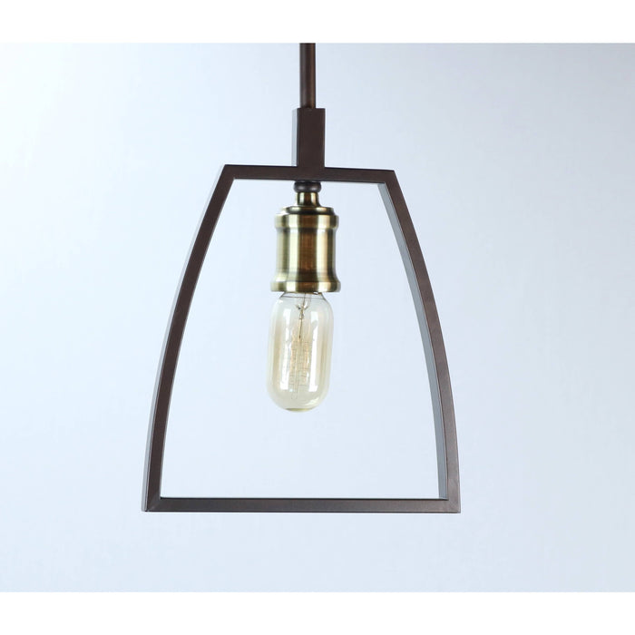 LAMP. COLGANTE CHOCOLATE 1L E27 60W