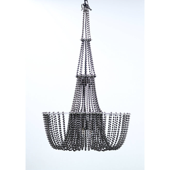 LAMP. COLGANTE NEGRO 3L E27 60W