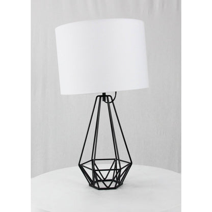 Lámpara Mesa Negro 1L E26 60W