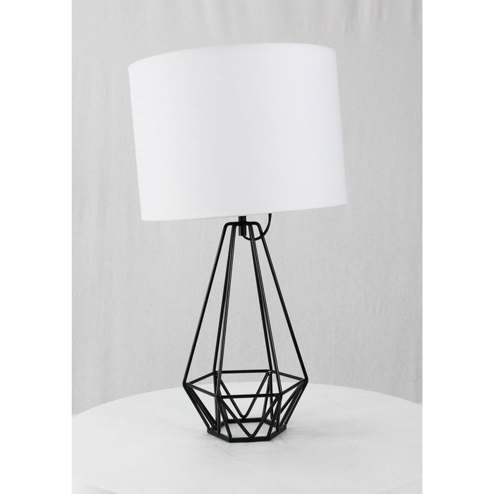 Lámpara Mesa Negro 1L E26 60W