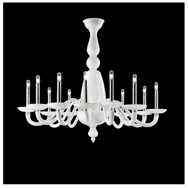 LAMP. COLGANTE PALLADIANO NEGRO 9L E14 60W