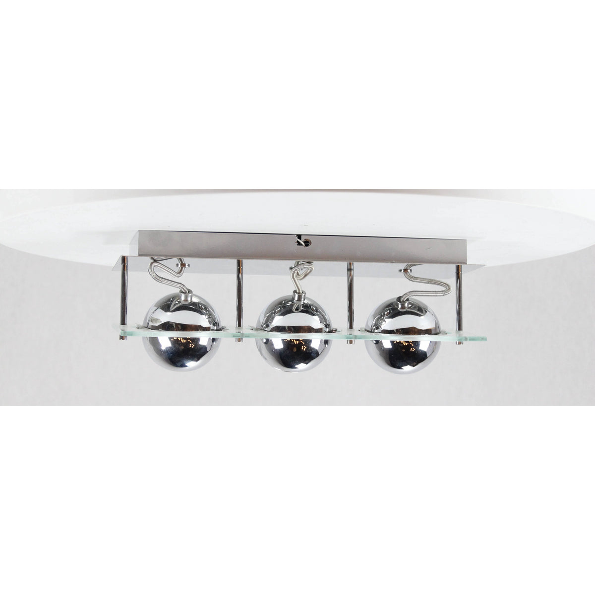 LAMP. TECHO REFLECTORA CROMO 3L GU10 50W