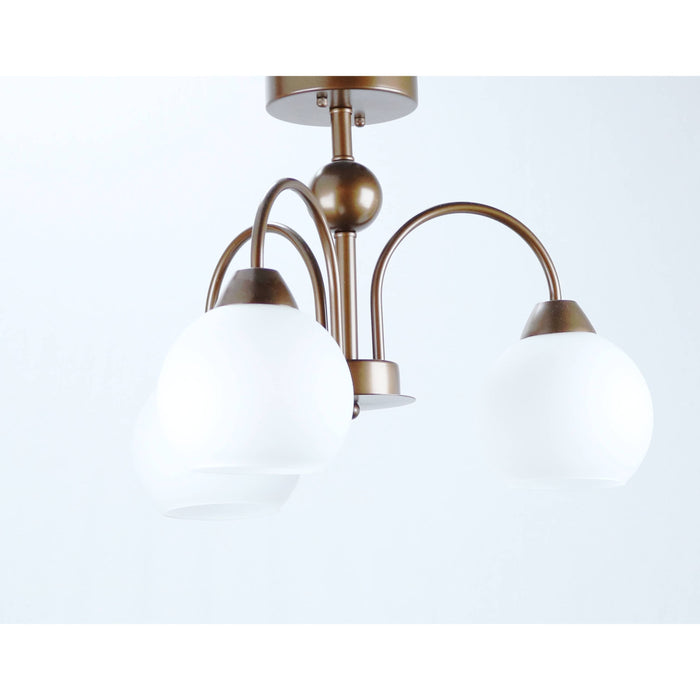 LAMP. TECHO CHOCOLATE 3L E27 60W