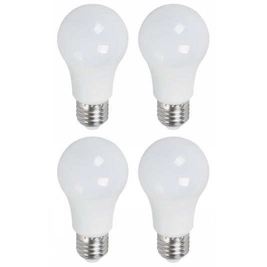 BOMBILLO LED A55 E27 7W 85-265V 3000K 4 PIEZAS