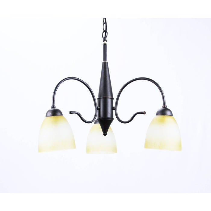 LAMP. TECHO NEGRO 3L E27 60W
