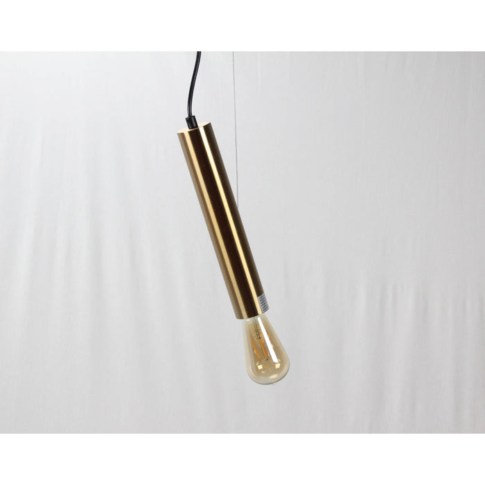 LAMP. COLGANTE BRONCE 1L E27 40W