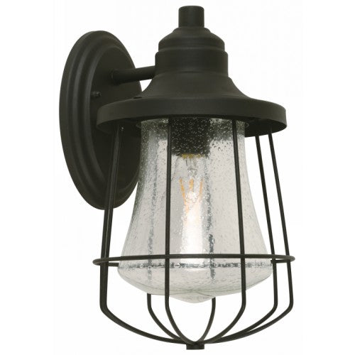 LAMP. EXT. PARED NEGRO 1L E27 40W