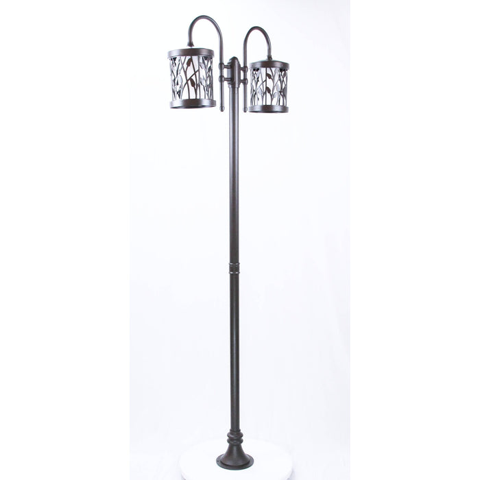 LAMP. EXT. POSTE CHOCOLATE 2L E27 60W