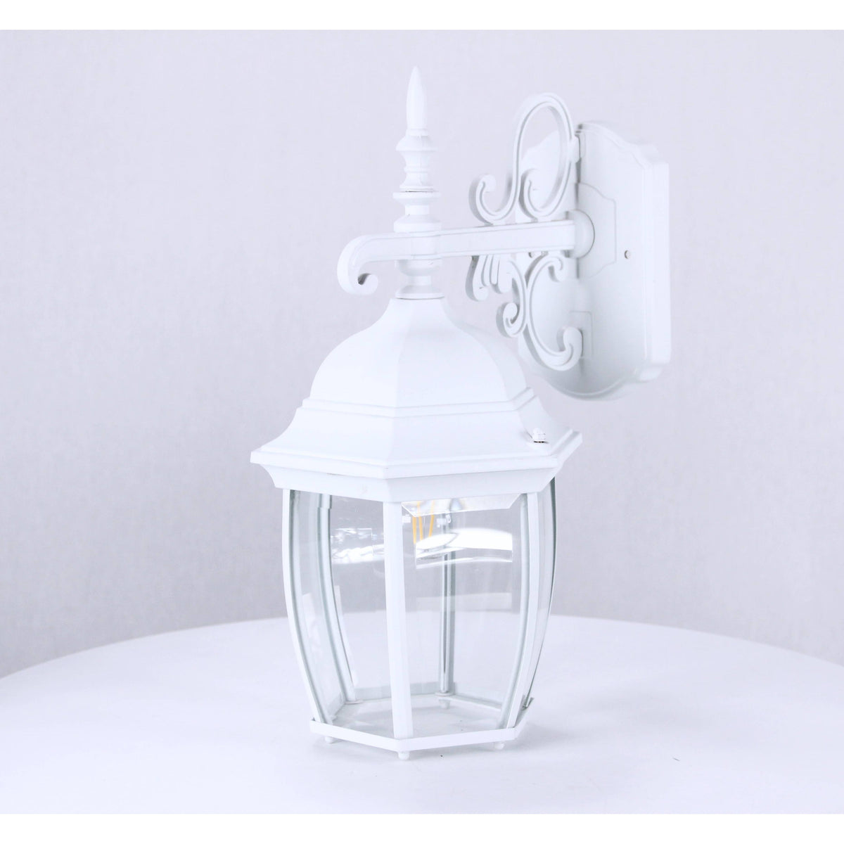 LAMP. EXT. PARED BLANCO 1L E27 100W