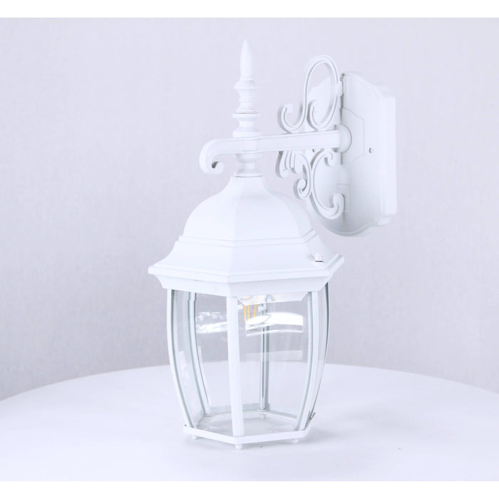 LAMP. EXT. PARED BLANCO 1L E27 100W